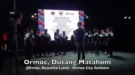 ORMOC, DUTANG MATAHUM (ORMOC, BEAUTIFUL LAND).